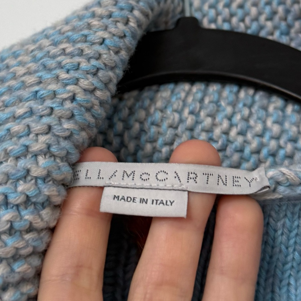 EUC Stella McCartney Kind Smile Intarsia Cardigan Multiple colors 38 - Picture 7 of 10